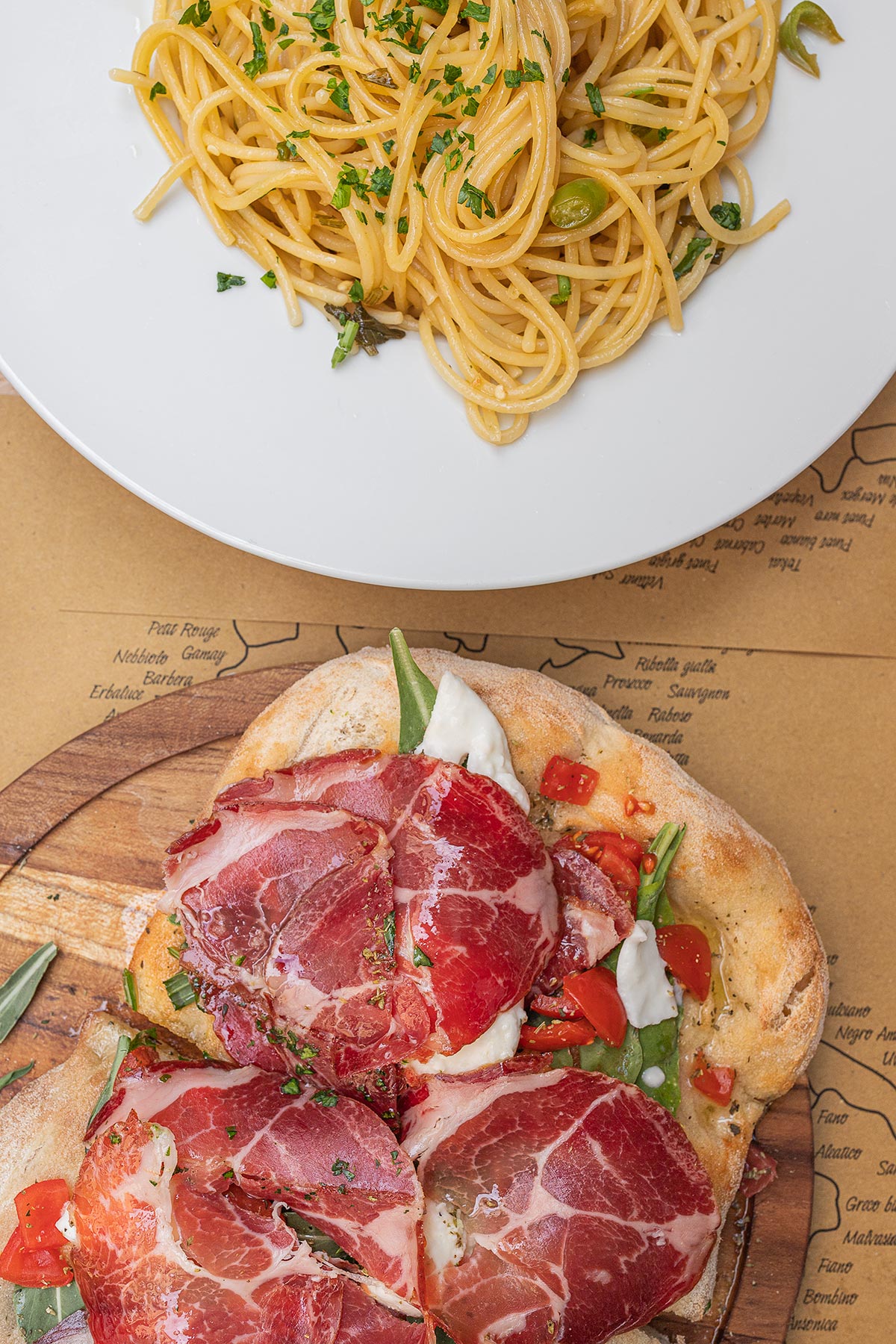 Comida en Puglia