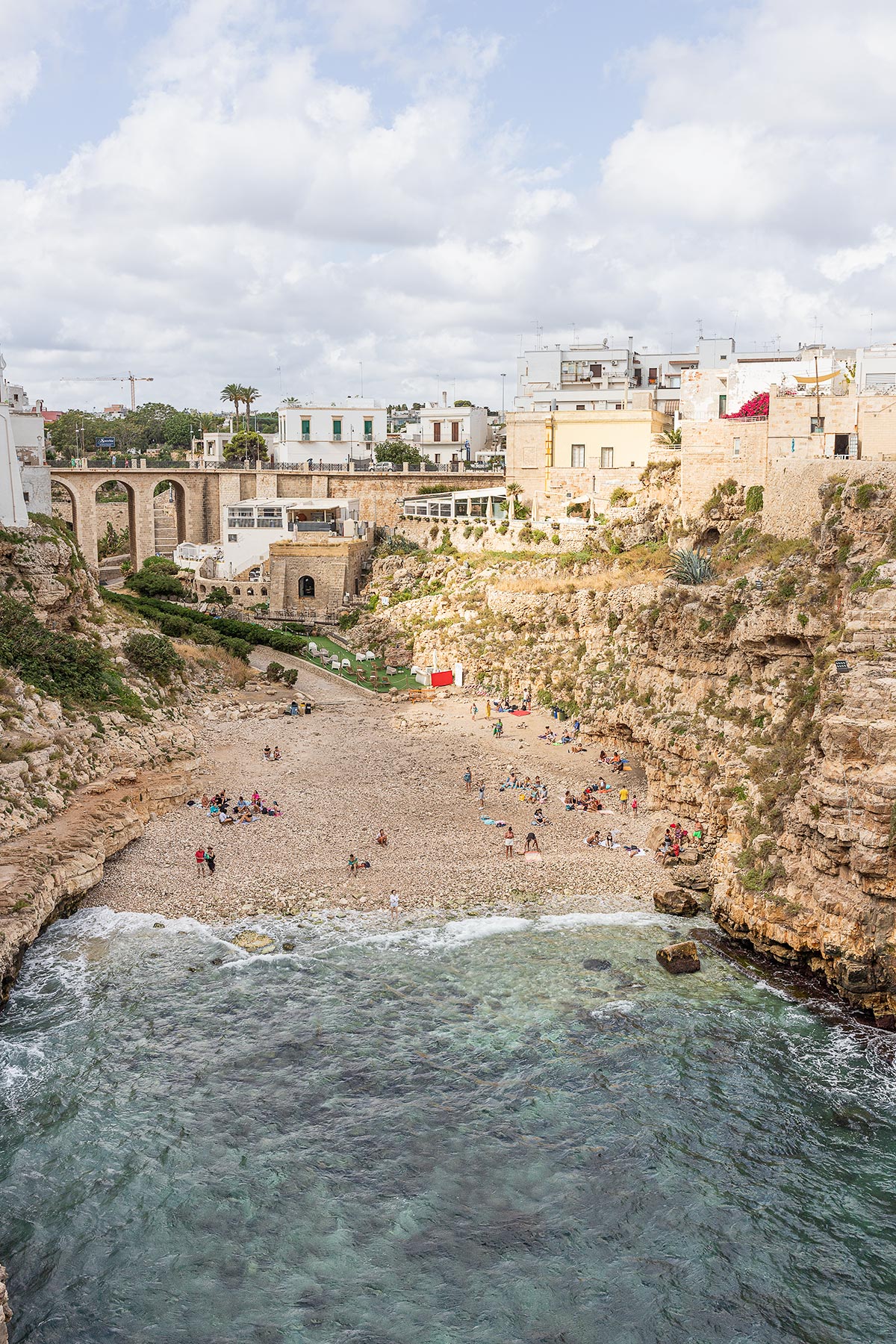 Cala en Polignano a Mare, Puglia, Italia