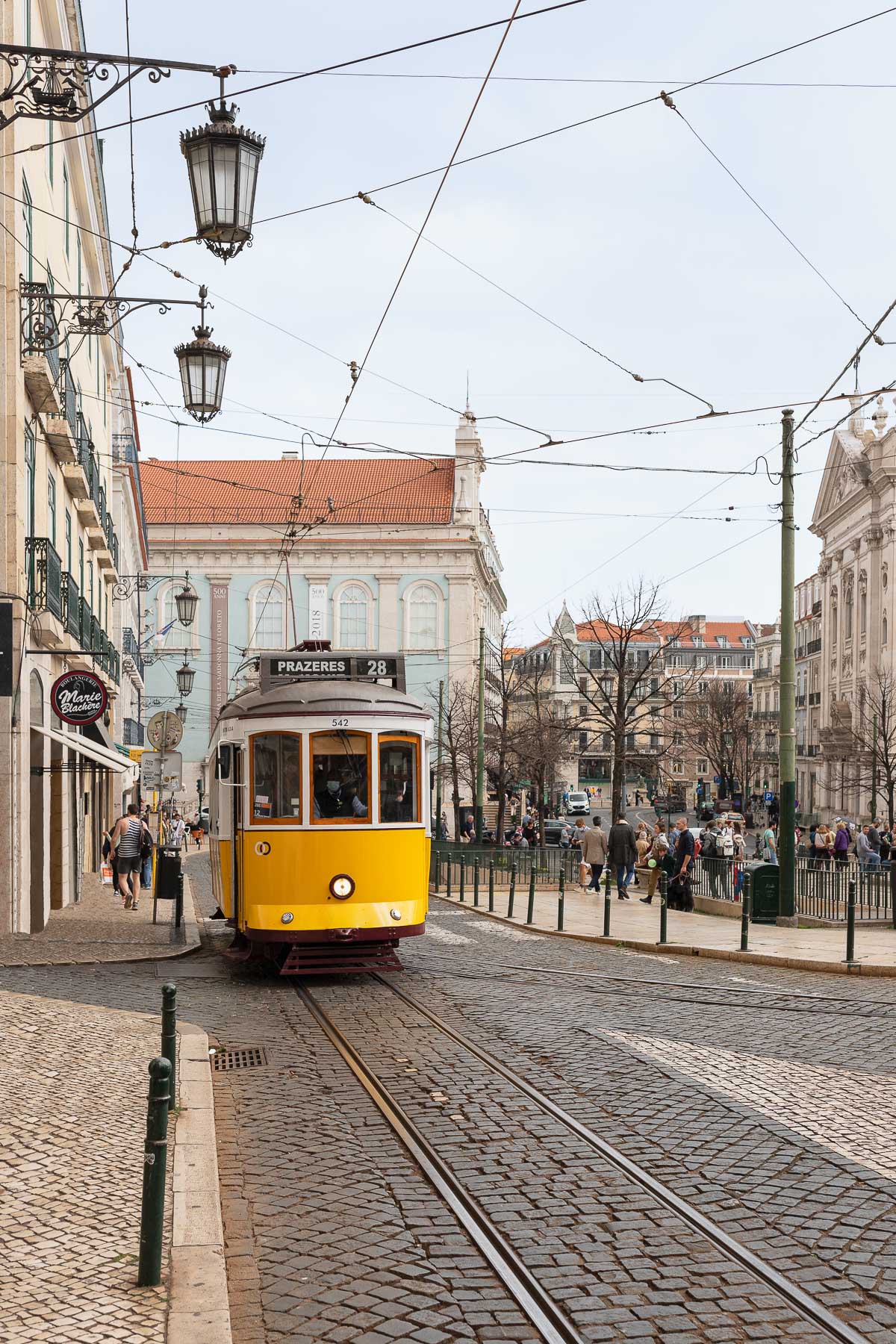 Tranvia en Lisboa Portugal